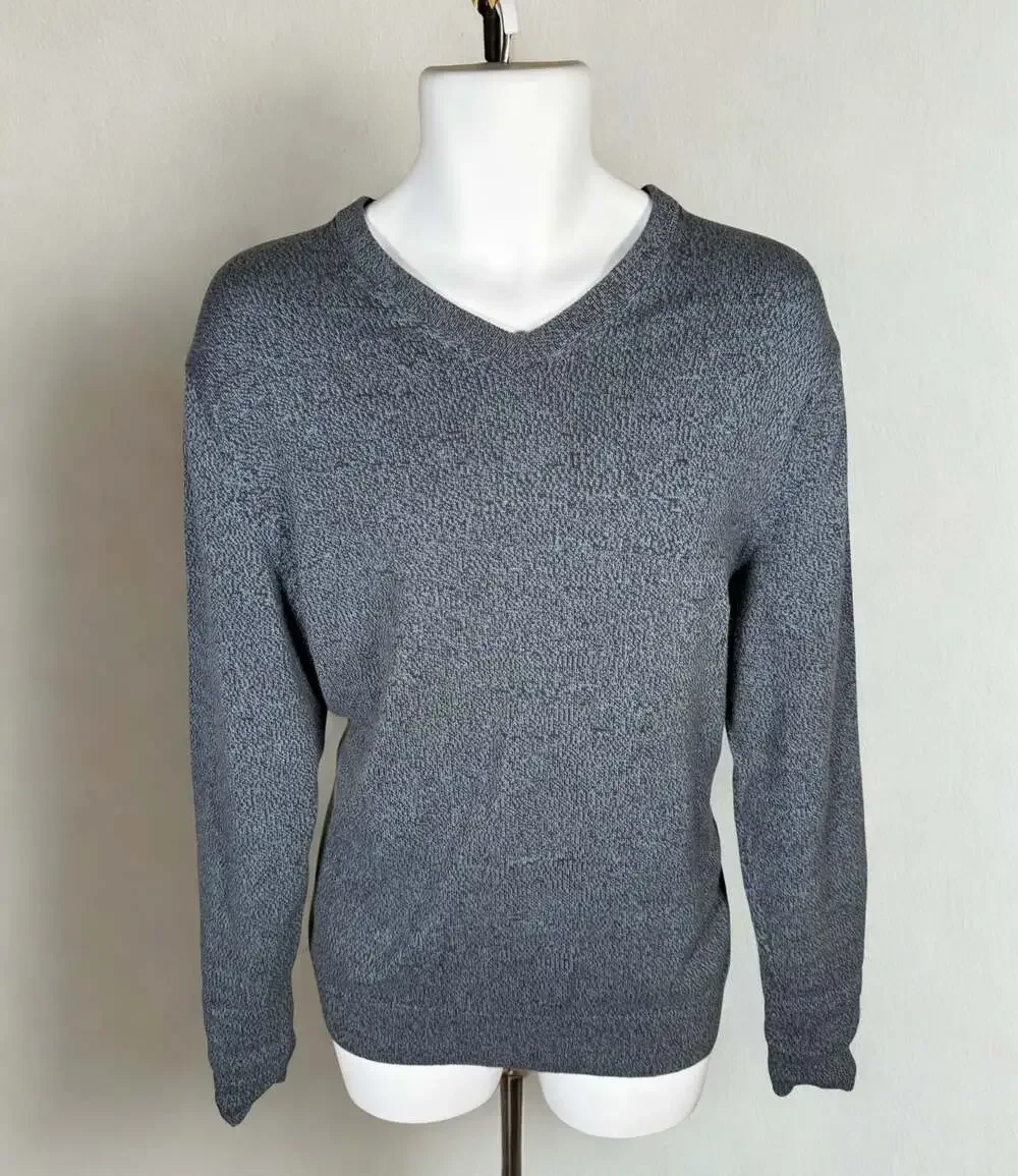 Amazon Essentials Men's V-Neck Marled Pullover Sweater